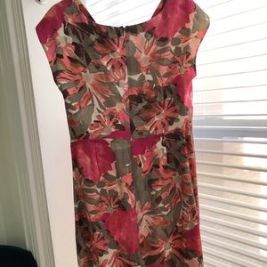 Multicolored Banana Republic Mad Men Sheath Dress